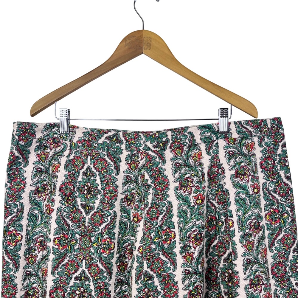 Boden Floral Nature Colorful Print Skirt‎ Size 16 (C667) - Picture 2 of 7